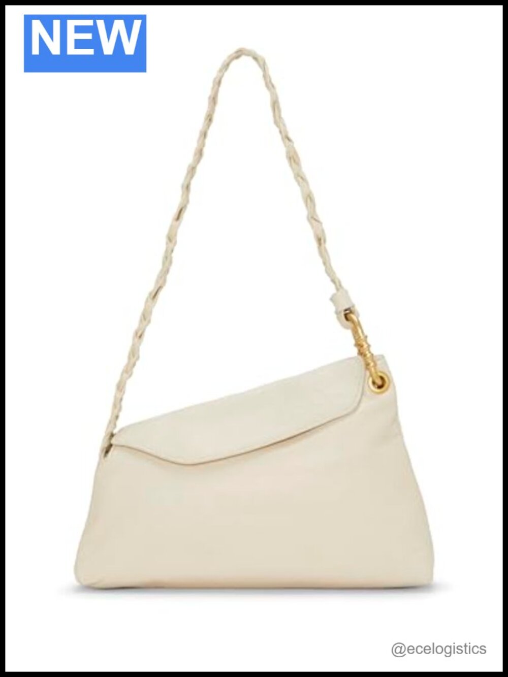 Vince Camuto Blaze Leather Hobo Shoulder Bag with Braided Strap
